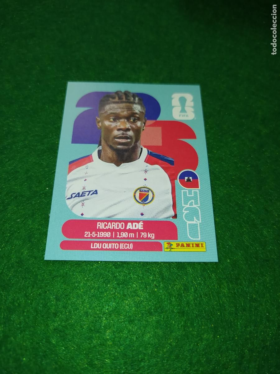 Cartes &agrave; collectionner de Football: OFFICIAL STICKER COLLECTION WORLD CUP 2026 - HAITI N&ordm; 6 AD&Eacute;