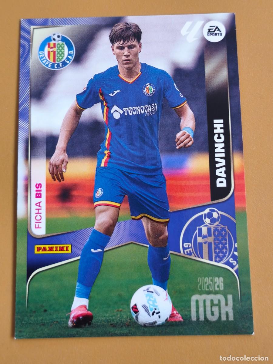 Cromos de F&uacute;tbol: davinchi, 2025 26 ficha bis