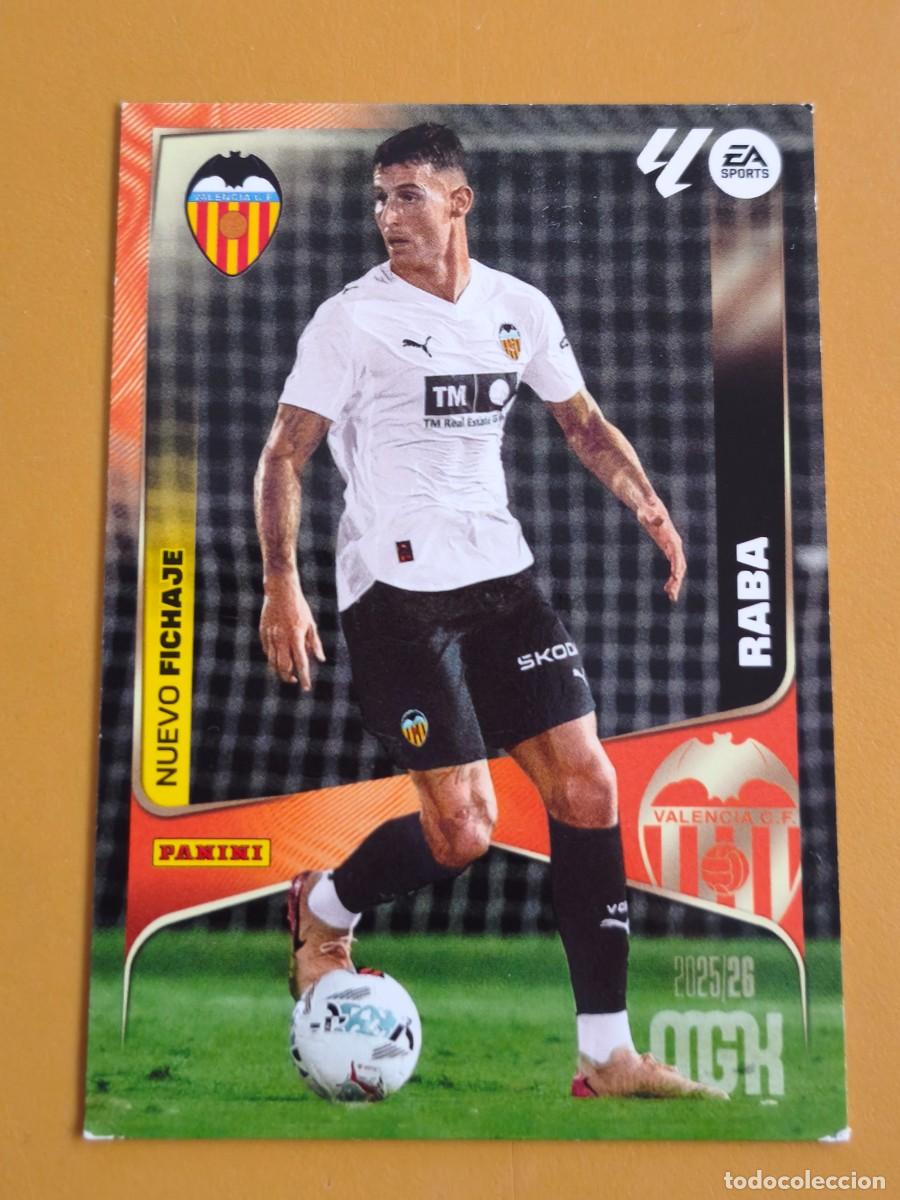 Cromos de F&uacute;tbol: raba, 2025 26 nuevo fichaje