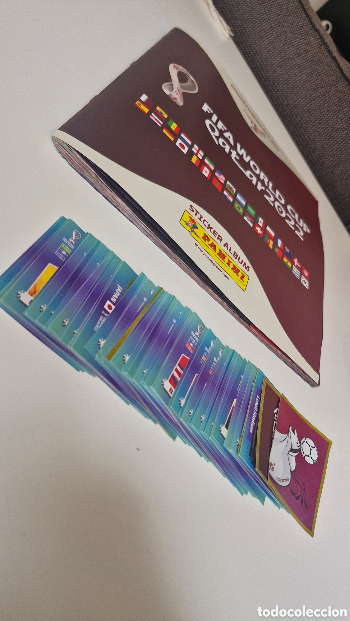 Cromos de F&uacute;tbol: MUNDIAL FIFA WORLD CUP QATAR 2022 LOTE CROMOS PANINI NUEVOS 75 CROMOS SIN REPETIR