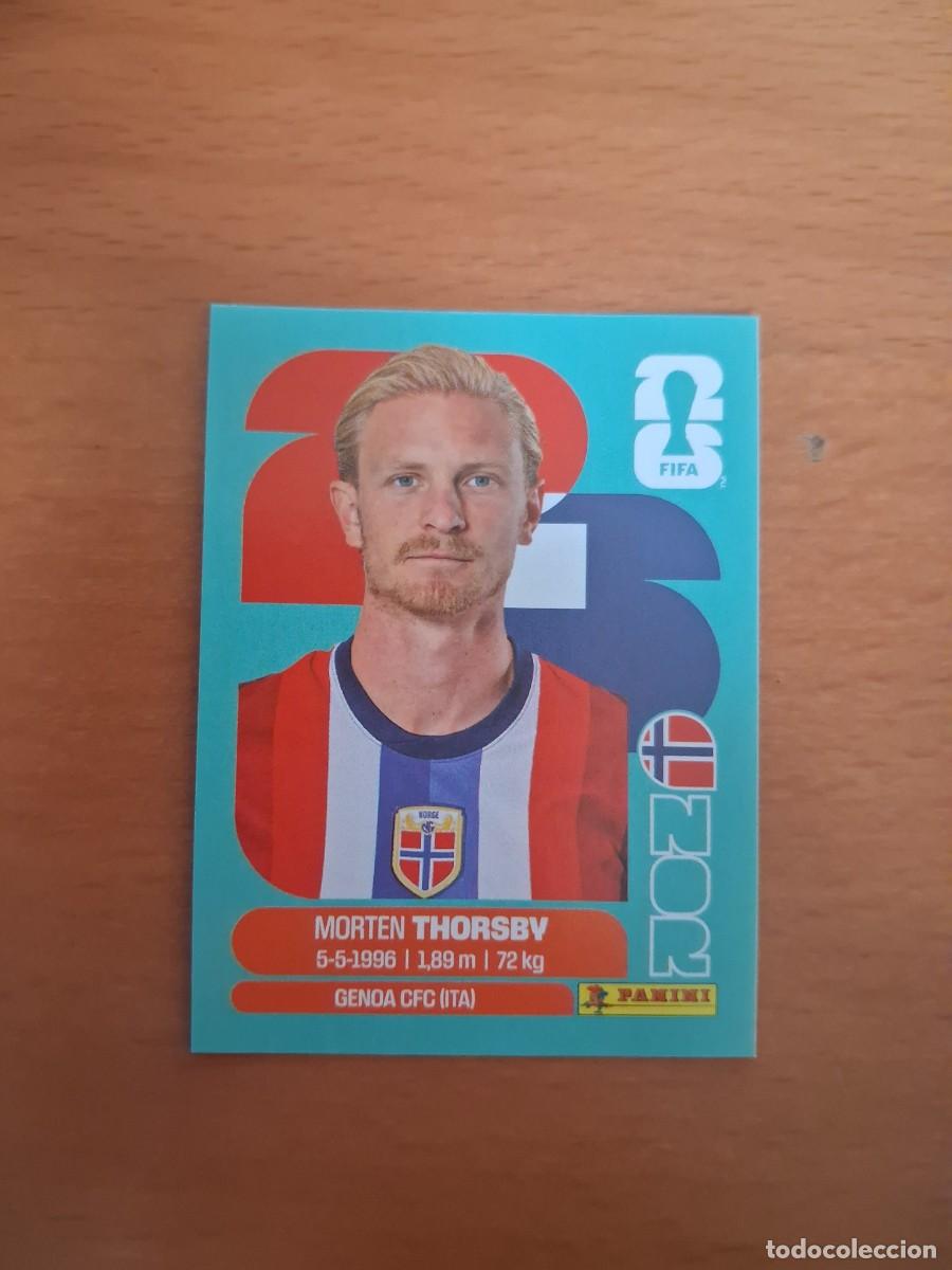 Cromos de F&uacute;tbol: Fifa World Cup 26 Mundial 2026 NOR 9 Noruega Morten Thorsby