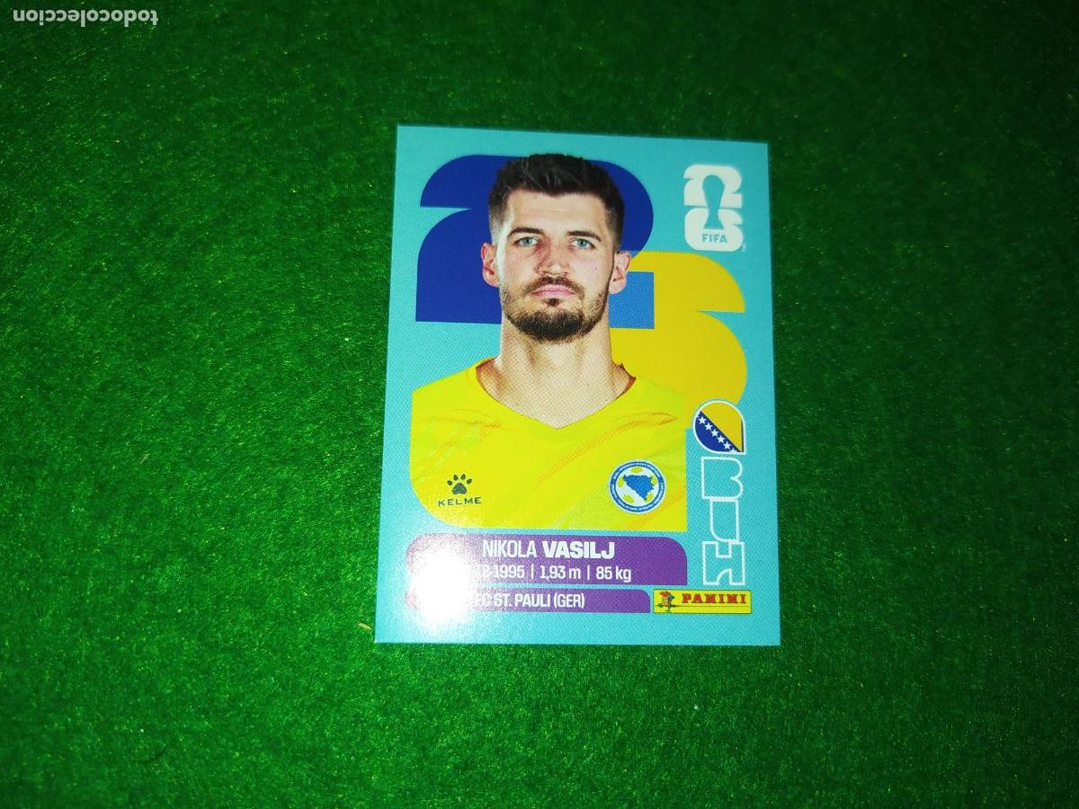 Cromos de F&uacute;tbol: OFFICIAL STICKER COLLECTION WORLD CUP MUNDIAL 2026 - BOSNIA N&ordm; 2 VASILJ