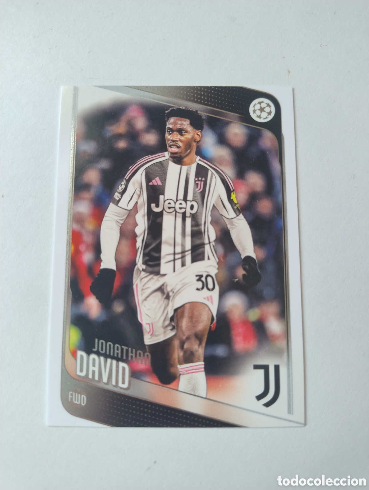 Cromos de F&uacute;tbol: 17 - Jonathan David - Juventus - Topps UCC Flagship 2025 - 2026