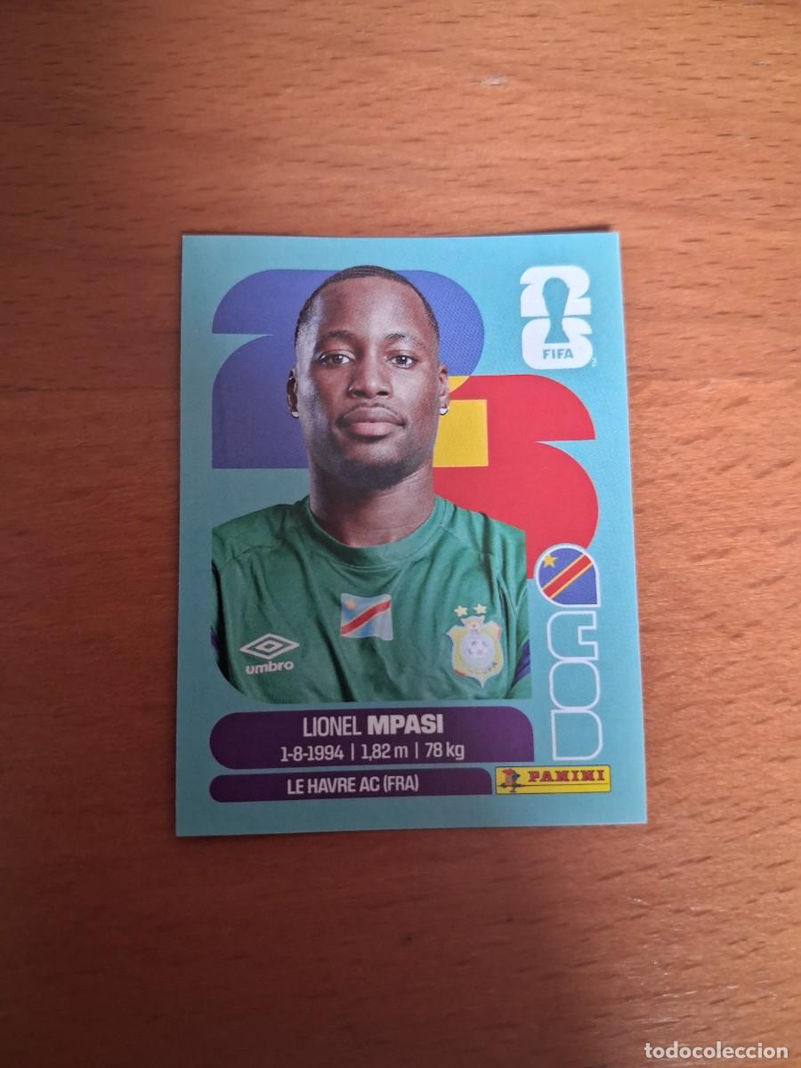 Cromos de F&uacute;tbol: Fifa World Cup 26 Mundial 2026 COD 2 Rep&uacute;blica Democr&aacute;tica del Congo Lionel Mpasi