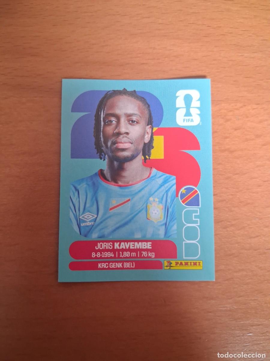 Cromos de F&uacute;tbol: Fifa World Cup 26 Mundial 2026 COD 7 Rep&uacute;blica Democr&aacute;tica del Congo Joris Kayembe