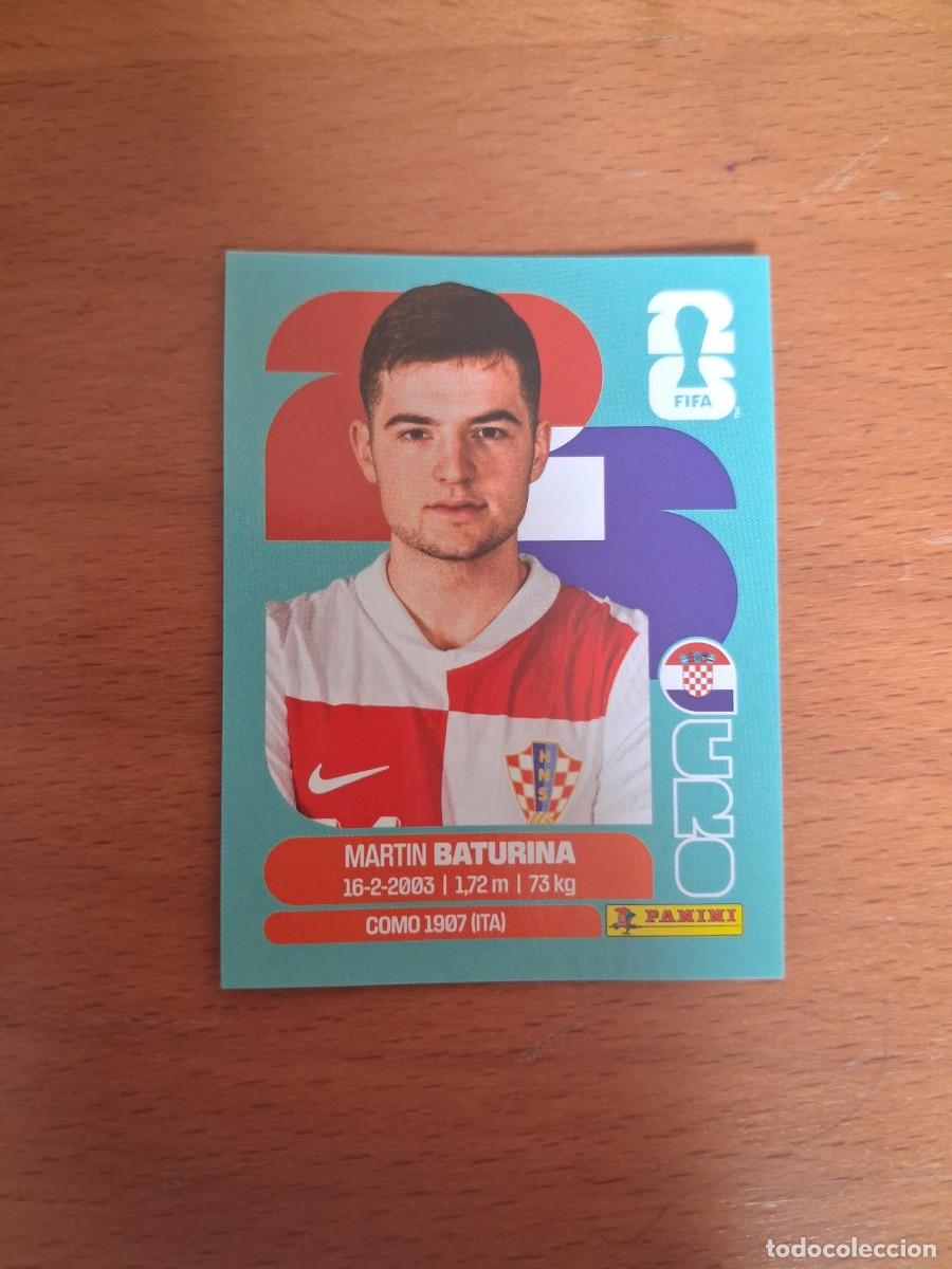 Cromos de F&uacute;tbol: Fifa World Cup 26 Mundial 2026 CRO 11 Croacia Martin Baturina