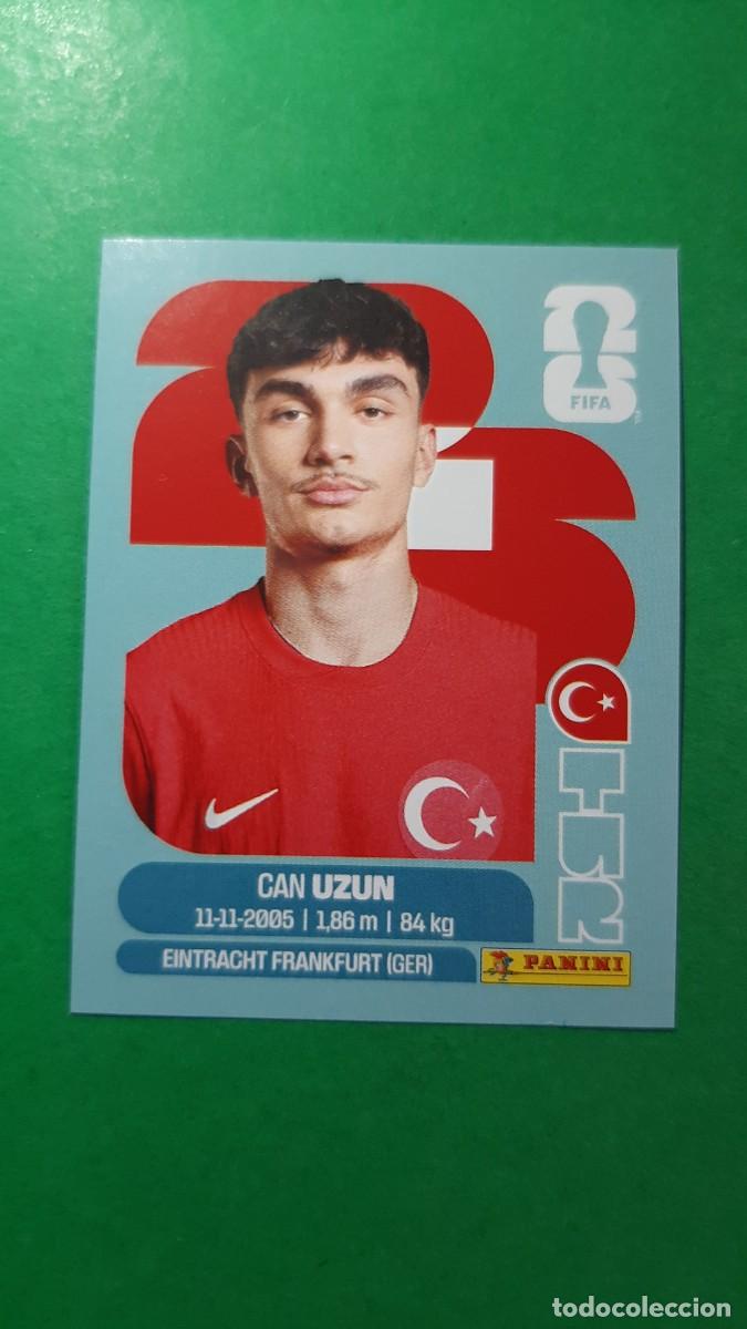 Cromos de F&uacute;tbol: (TUR 17 TUR17)(TURQUIA) CAN UZUN MUNDIAL F&Uacute;TBOL 2026 PANINI