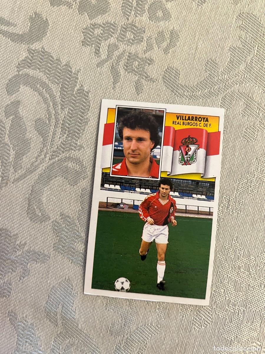 Cromos de F&uacute;tbol: VILLARROYA BURGOS NUEVO EDICIONES ESTE 1990/91 90-91
