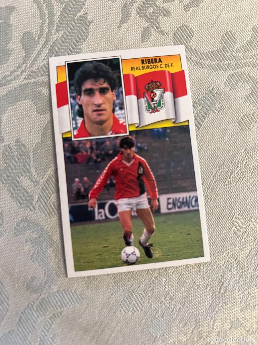 Cromos de F&uacute;tbol: RIBERA BURGOS NUEVO EDICIONES ESTE 1990/91 90-91