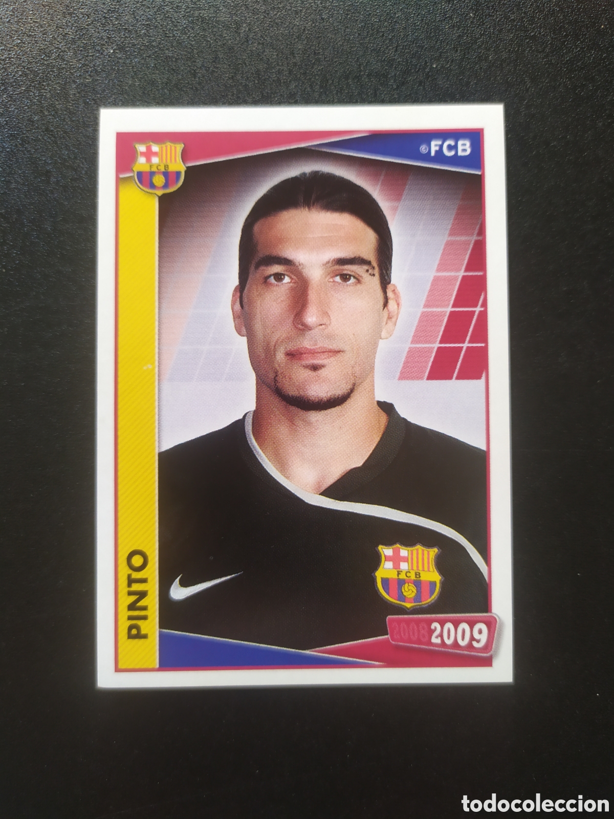 Cromos de Futebol: FC Barcelona colecci&oacute;n oficial 2008 2009 08 09 panini Pinto n&deg; 23 sin pegar