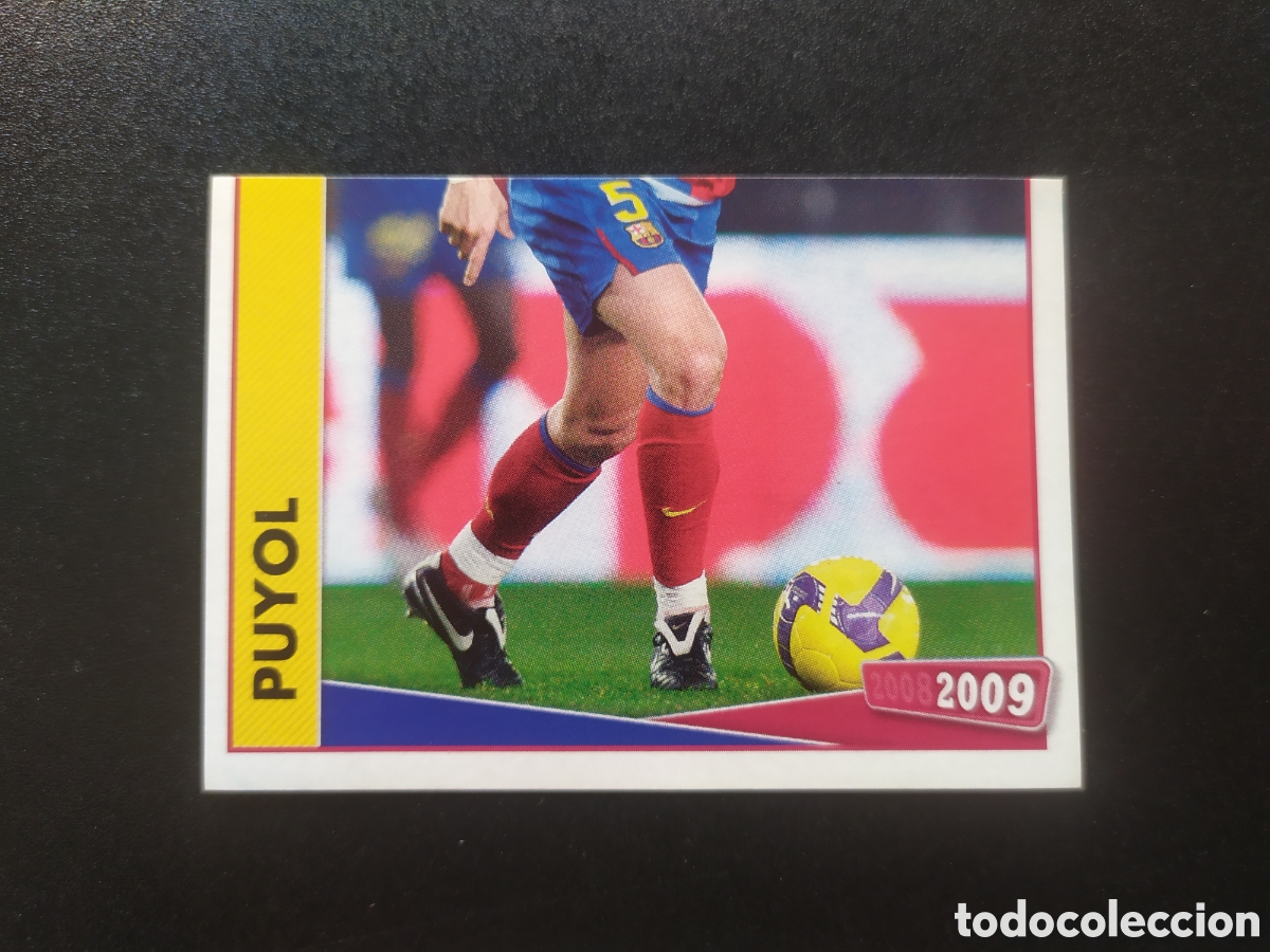 Cromos de Futebol: FC Barcelona colecci&oacute;n oficial 2008 2009 08 09 panini Puyol n&deg; 35 sin pegar