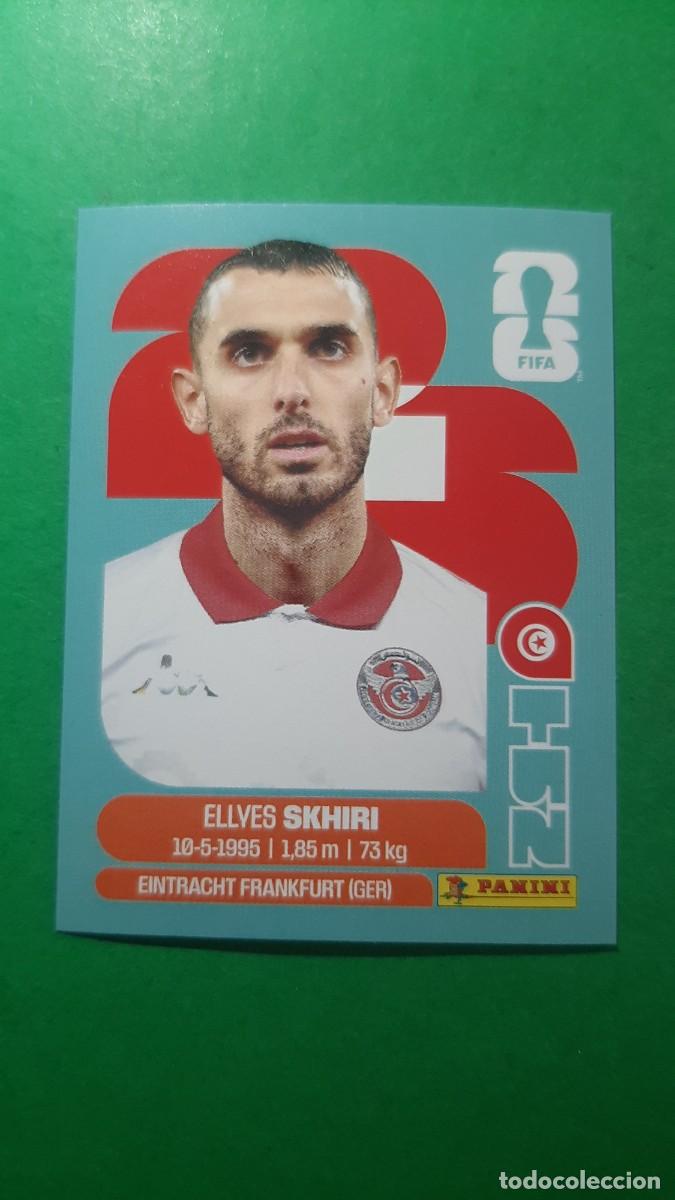 Football Stickers: (TUN 9 TUN9)(TUNEZ) ELLYES SKHIRI MUNDIAL F&Uacute;TBOL 2026 PANINI