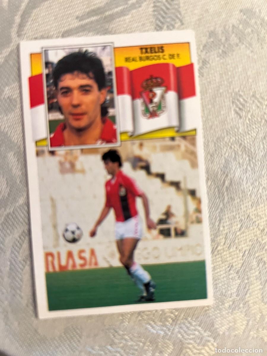 Cromos de Futebol: TXELIS BURGOS NUEVO EDICIONES ESTE 1990/91 90-91