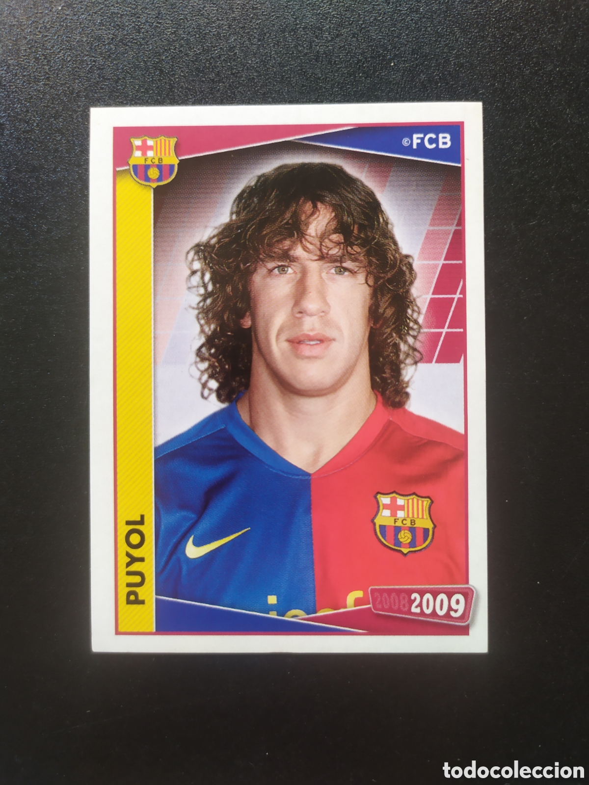 Cromos de Futebol: FC Barcelona colecci&oacute;n oficial 2008 2009 08 09 panini Puyol n&deg; 36 sin pegar
