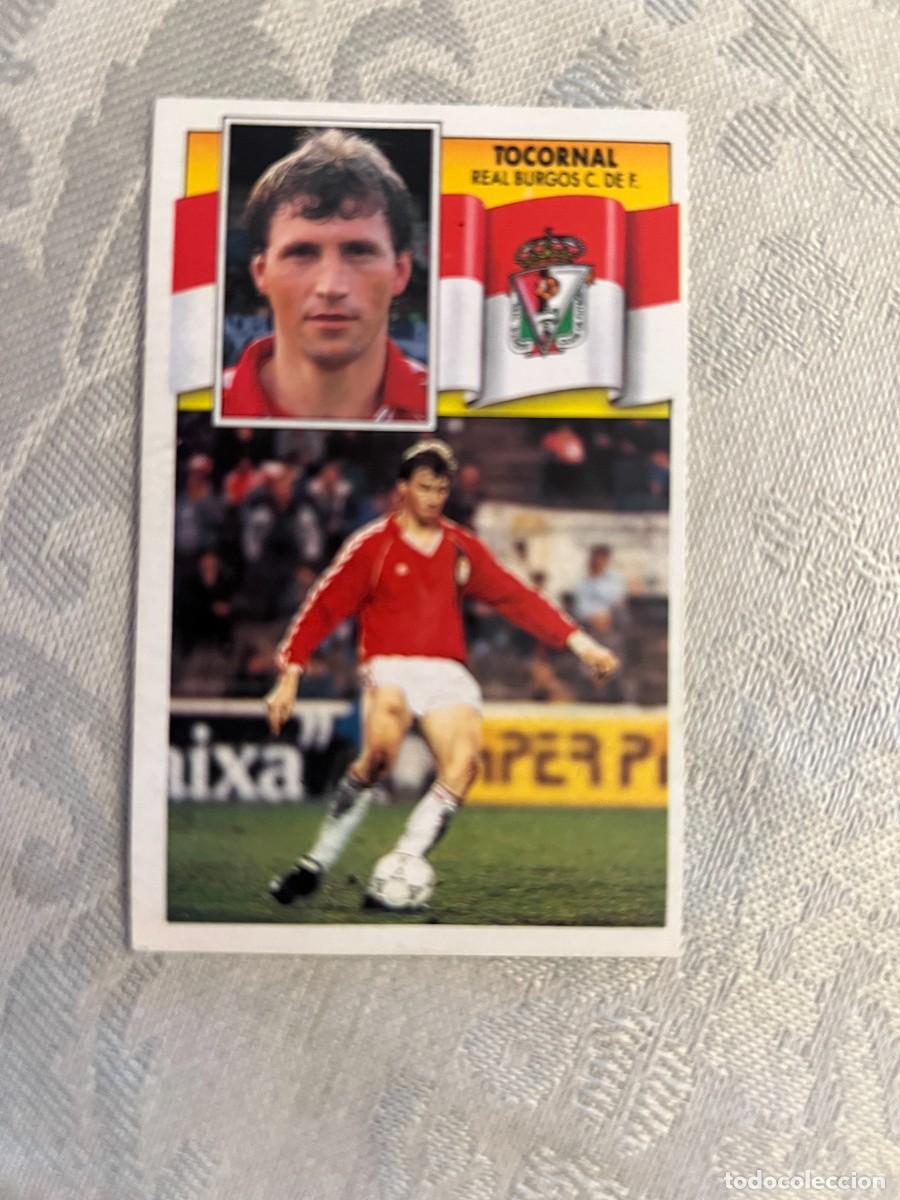 Cromos de F&uacute;tbol: TOCORNAL BURGOS NUEVO EDICIONES ESTE 1990/91 90-91