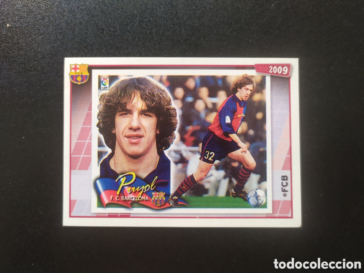Cromos de F&uacute;tbol: FC Barcelona colecci&oacute;n oficial 2008 2009 08 09 panini Puyol n&deg; 39 sin pegar
