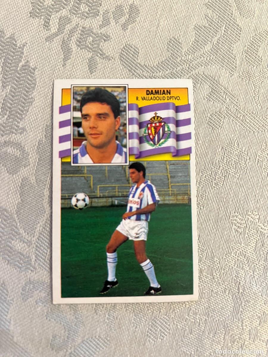Cromos de F&uacute;tbol: DAMI&Aacute;N REAL VALLADOLID NUEVO EDICIONES ESTE 1990/91 90-91
