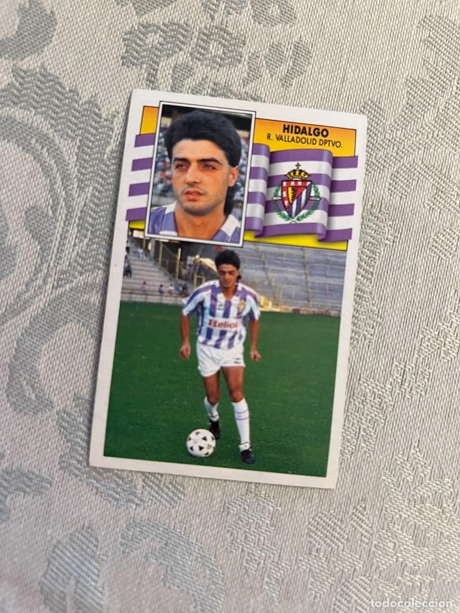 Cromos de F&uacute;tbol: HIDALGO REAL VALLADOLID NUEVO EDICIONES ESTE 1990/91 90-91