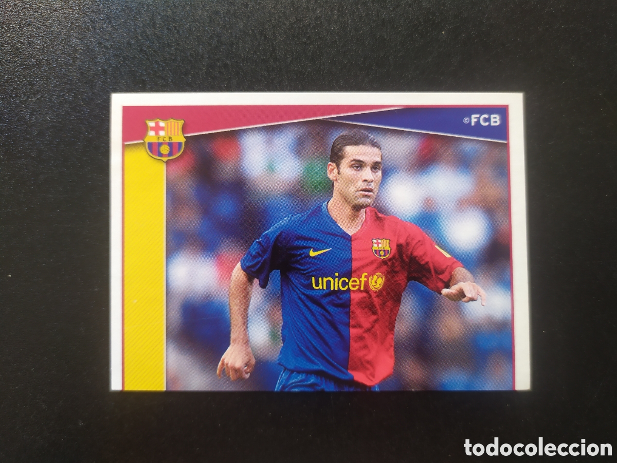 Cromos de F&uacute;tbol: FC Barcelona colecci&oacute;n oficial 2008 2009 08 09 panini M&aacute;rquez n&deg; 40 sin pegar