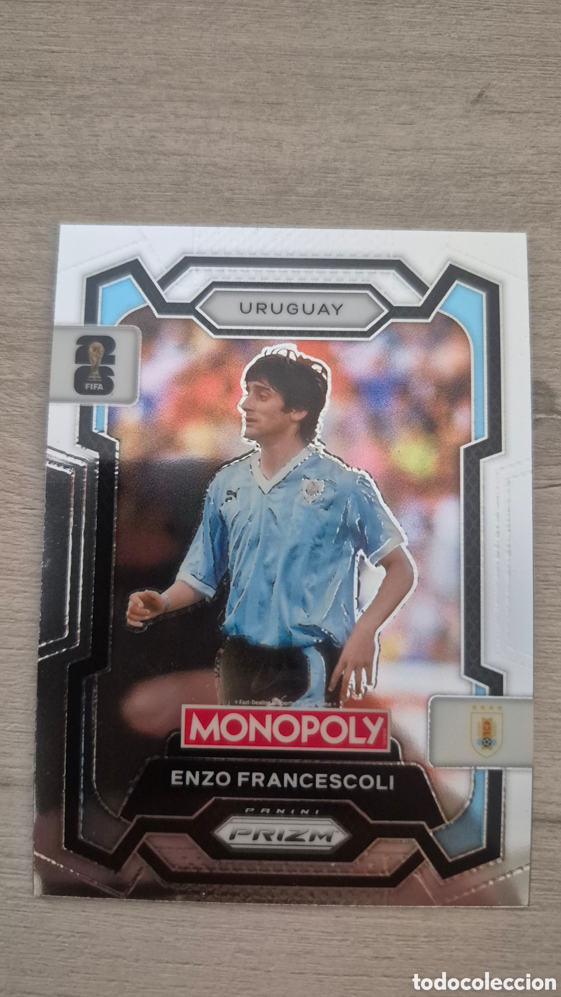 Cromos de F&uacute;tbol: Enzo Francescoli Panini Monopoly Prizm FIFA World Cup 2026