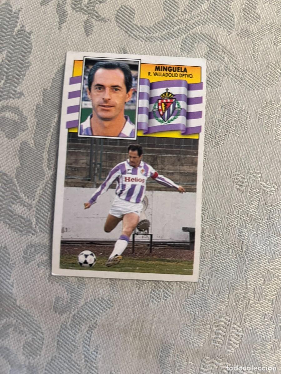 Cromos de F&uacute;tbol: MINGUELA REAL VALLADOLID NUEVO EDICIONES ESTE 1990/91 90-91