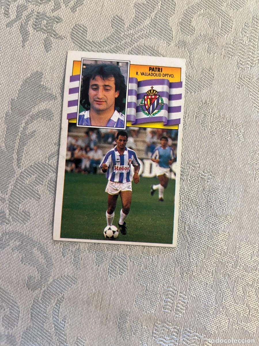 Cromos de F&uacute;tbol: PATRI REAL VALLADOLID NUEVO EDICIONES ESTE 1990/91 90-91