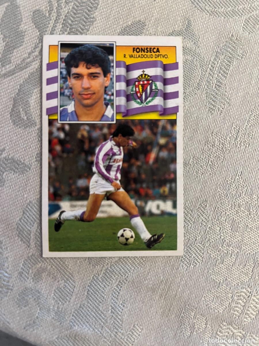 Cromos de F&uacute;tbol: FONSECA REAL VALLADOLID NUEVO EDICIONES ESTE 1990/91 90-91