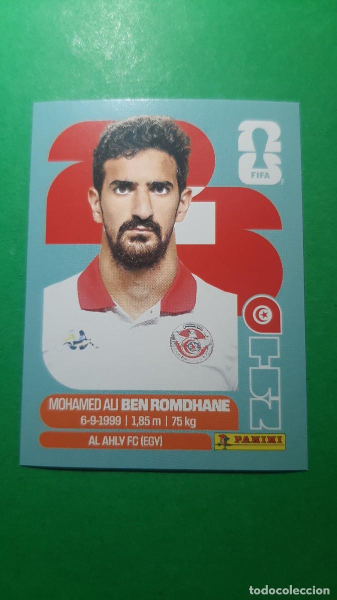 Figurine di Calcio: (TUN 12 TUN12)(TUNEZ) MOHAMED ALI BEN ROMDHANE MUNDIAL F&Uacute;TBOL 2026 PANINI