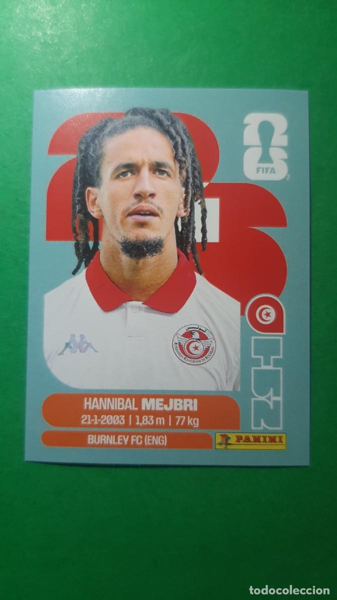Cromos de F&uacute;tbol: (TUN 14 TUN14)(TUNEZ) HANNIBAL MEJBRI MUNDIAL F&Uacute;TBOL 2026 PANINI