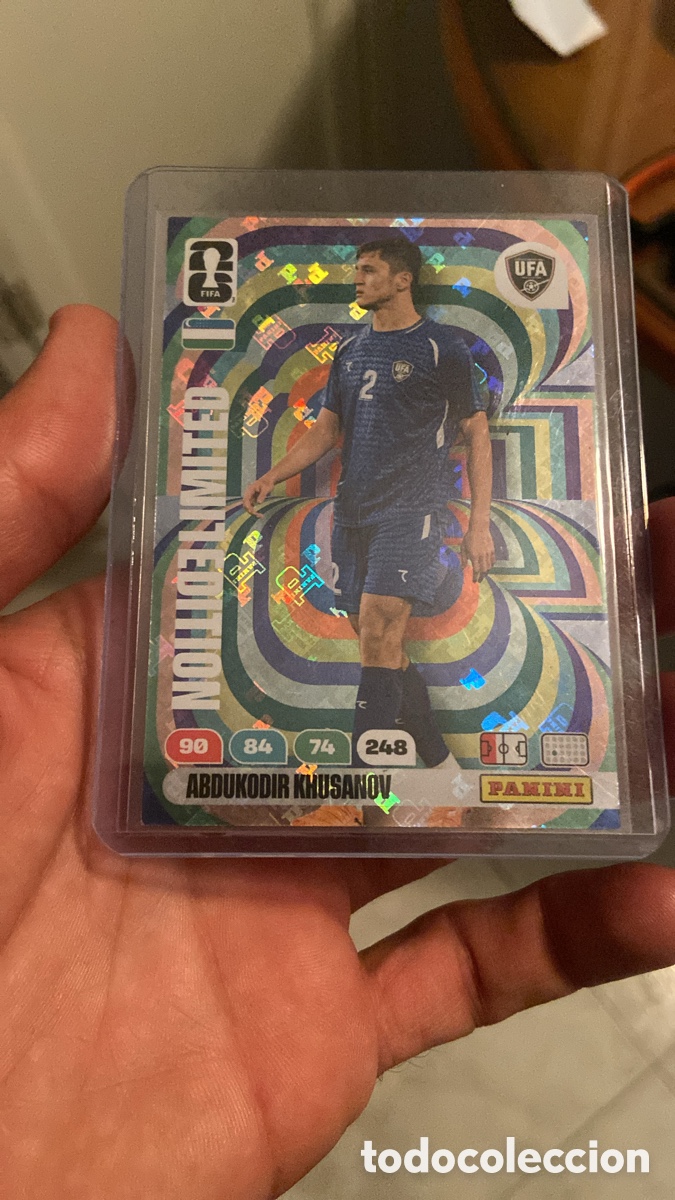 Cromos de F&uacute;tbol: Kushanov limited edition holo 2026 Adrenalyn world cup