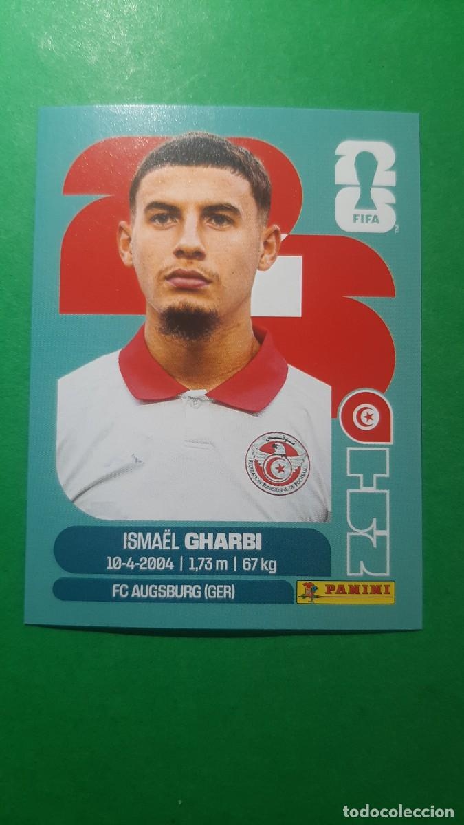Cromos de F&uacute;tbol: (TUN 18 TUN18)(TUNEZ) ISMA&Euml;L GHARBI MUNDIAL F&Uacute;TBOL 2026 PANINI