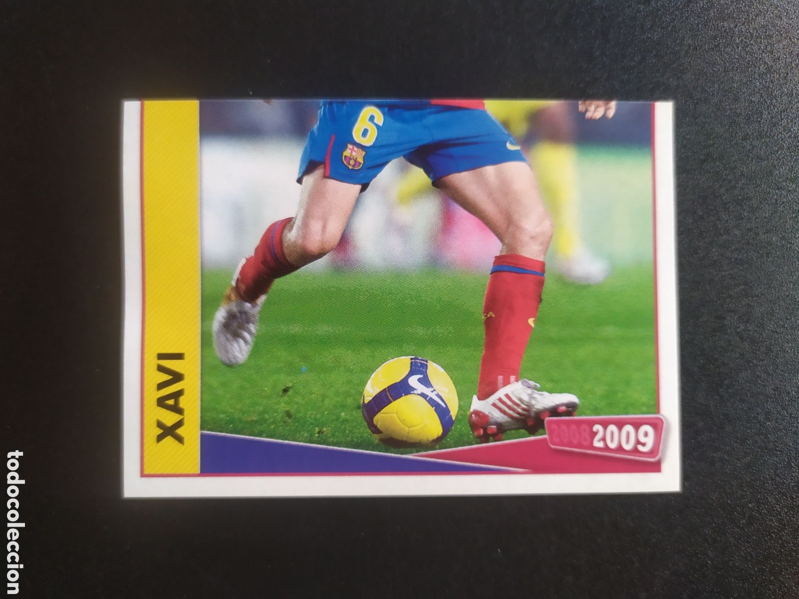 Cromos de F&uacute;tbol: FC Barcelona colecci&oacute;n oficial 2008 2009 08 09 panini Xavi n&deg; 99 sin pegar