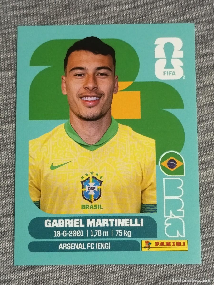 Cromos de F&uacute;tbol: MARTINELLI BRA 18 STICKER MUNDIAL 2026 PANINI FIFA WORLD CUP NUEVO