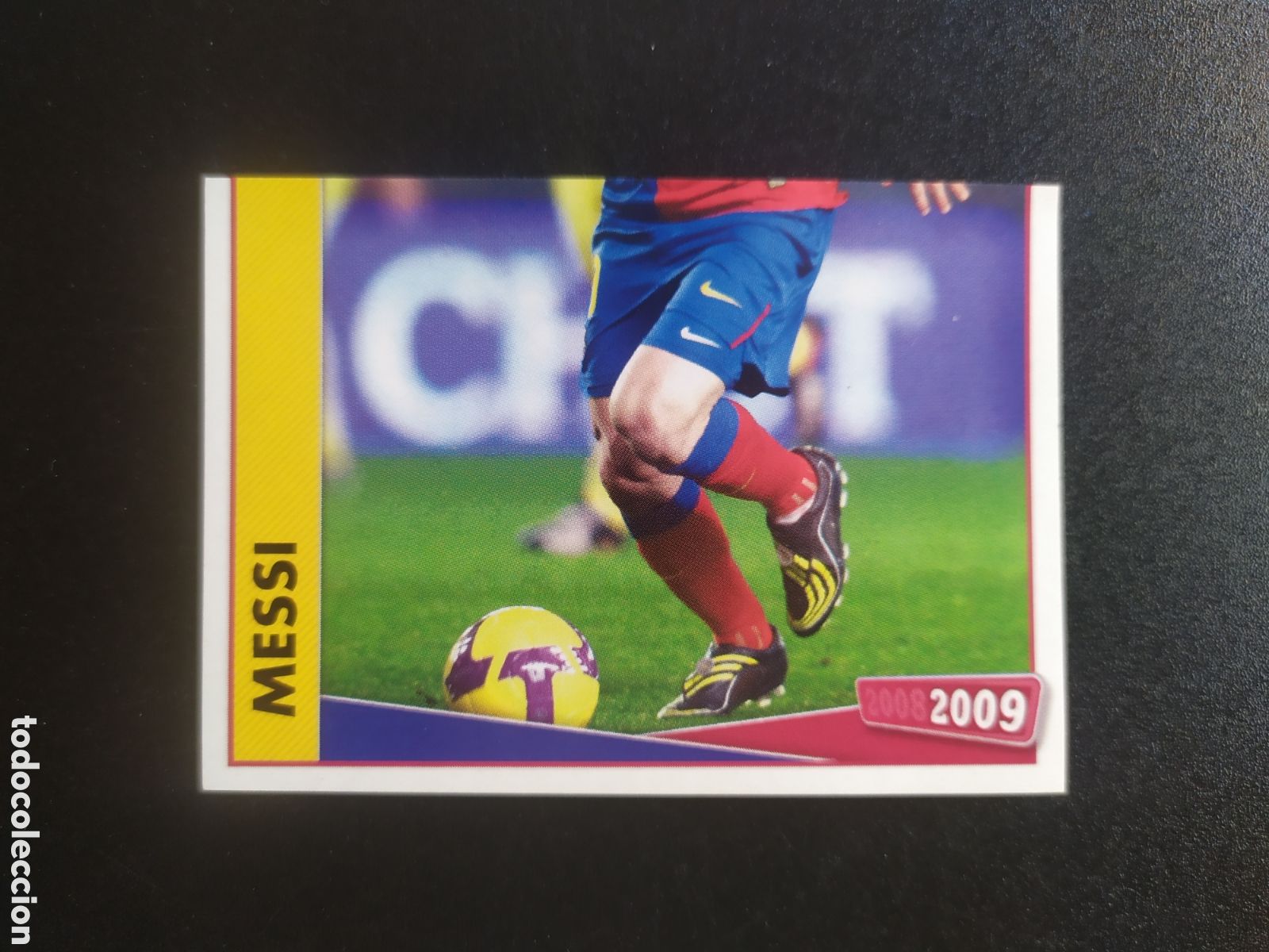 Cromos de F&uacute;tbol: FC Barcelona colecci&oacute;n oficial 2008 2009 08 09 panini Messi n&deg; 135 sin pegar