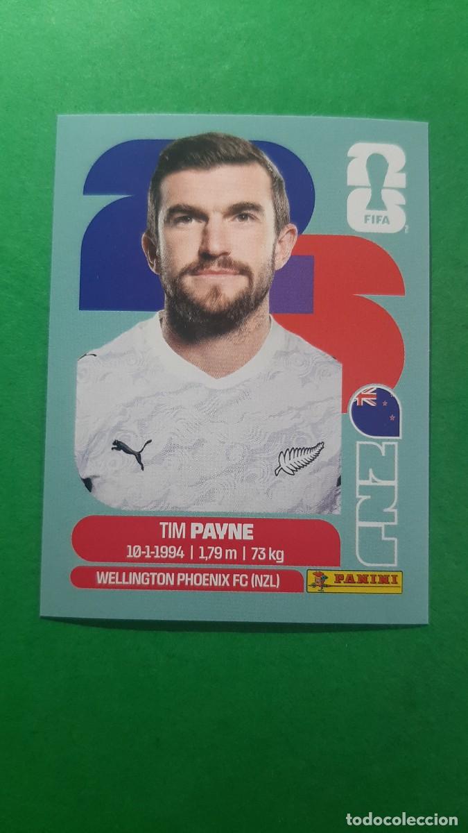 Cromos de F&uacute;tbol: (NZL 6 NZL6)(NUEVA ZELANDA) TIM PAYNE MUNDIAL F&Uacute;TBOL 2026 PANINI