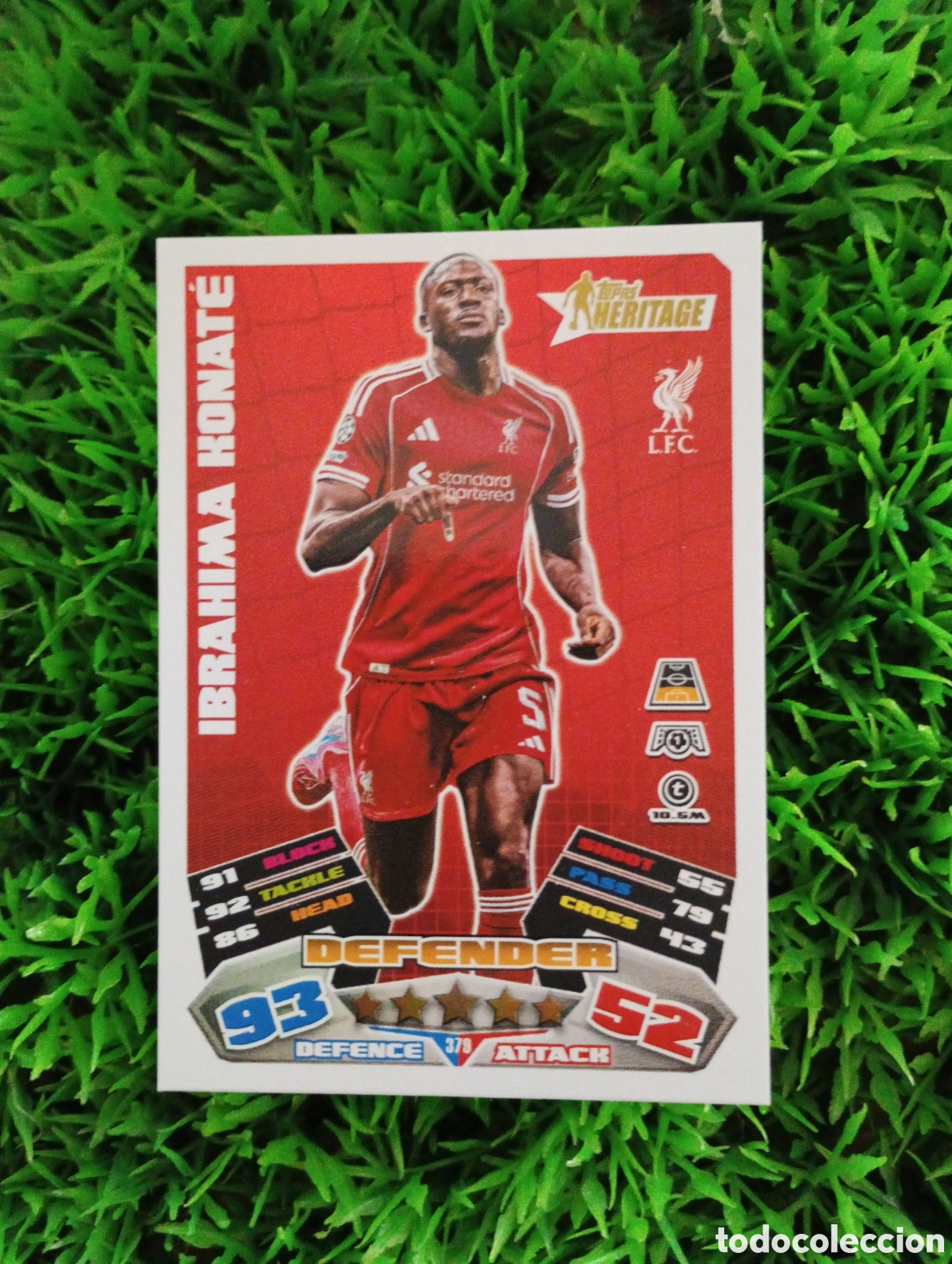 Figurine di Calcio: Konate Liverpool HERITAGE Match Attax 25-26 # 379