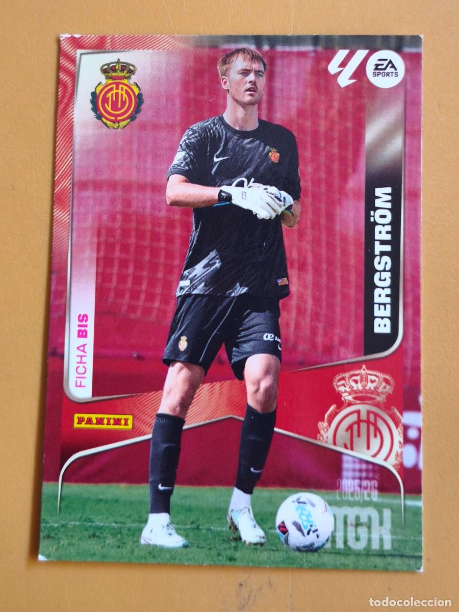 Cromos de F&uacute;tbol: bergstrom, 2025 26 ficha bis