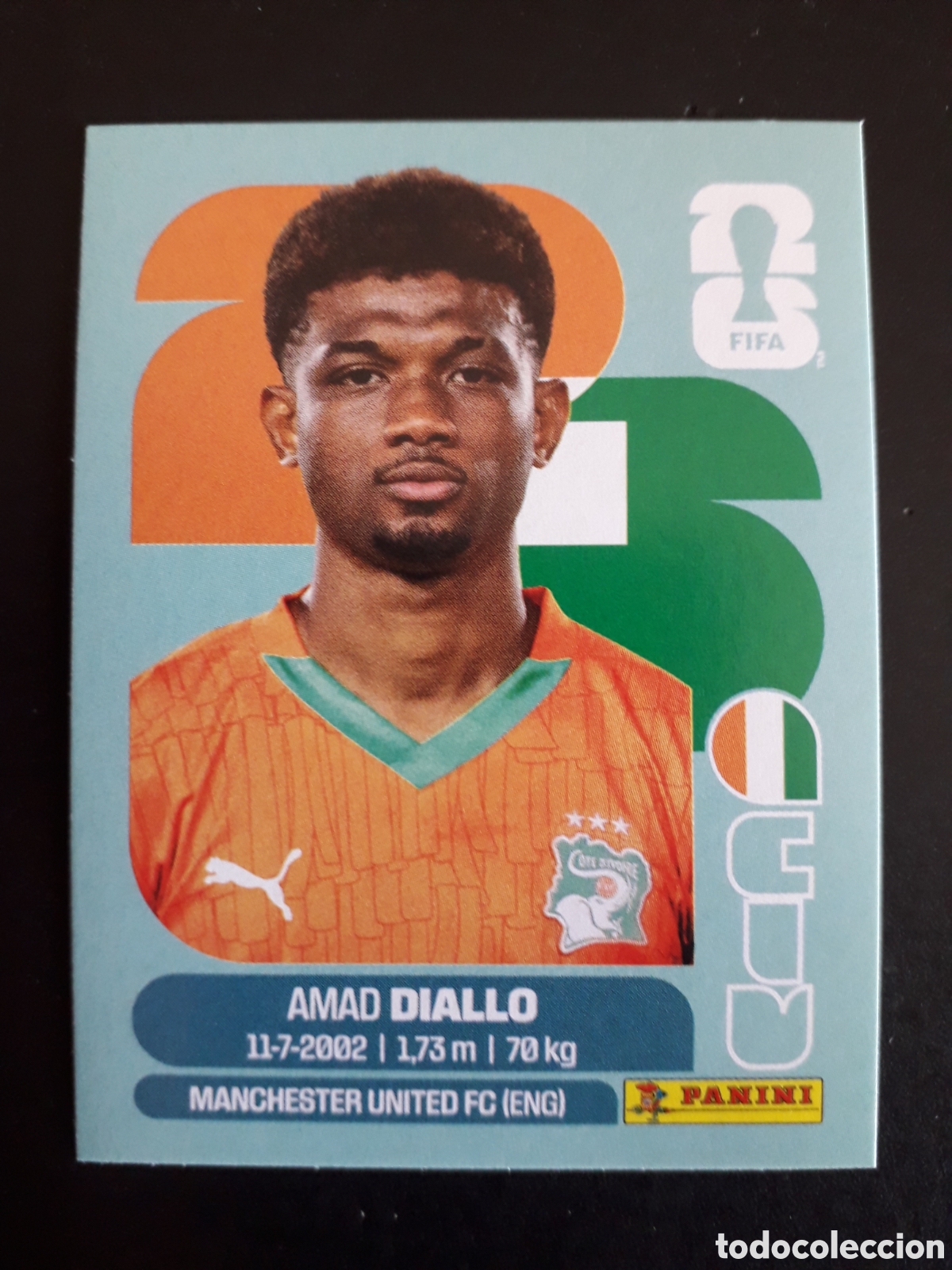 Cromos de F&uacute;tbol: DIALLO COSTA DE MARFIL CIV 15 MUNDIAL F&Uacute;TBOL 2026 FIFA WORLD CUP PANINI SIN PEGAR PEDIDO M&Iacute;NIMO 3&euro;.