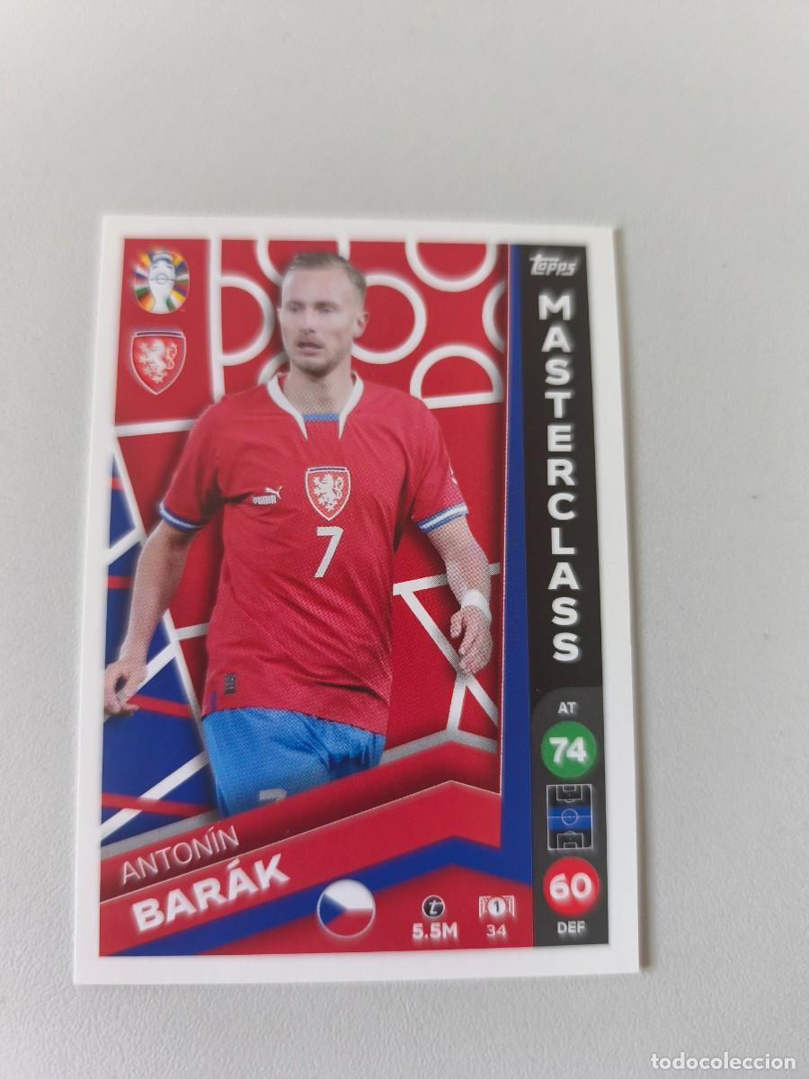 Cromos de F&uacute;tbol: EURO 2024 TOPPS ANTONIN BARAK MASTERCLASS CRM1