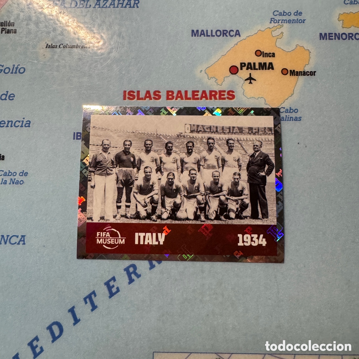 Fu&szlig;ball-Sticker: Italia 1934 n&uacute;mero FWC09 cromo panini Mundial Fifa World Cup 2026