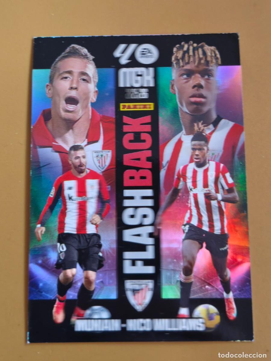 Fu&szlig;ball-Sticker: nico williams megacracks 2025 26 flash back