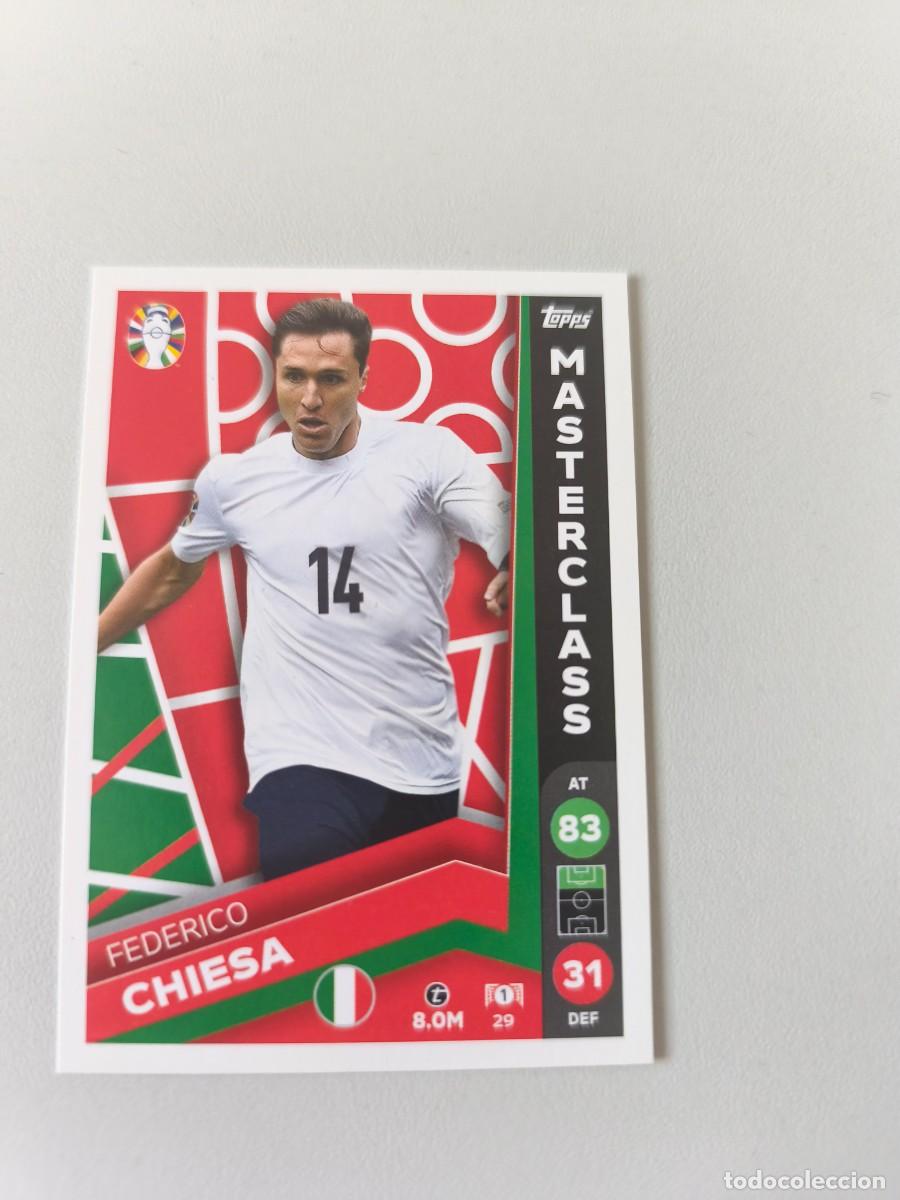 Figurine di Calcio: EURO 2024 TOPPS FEDERICO CHIESA 29 CRM1