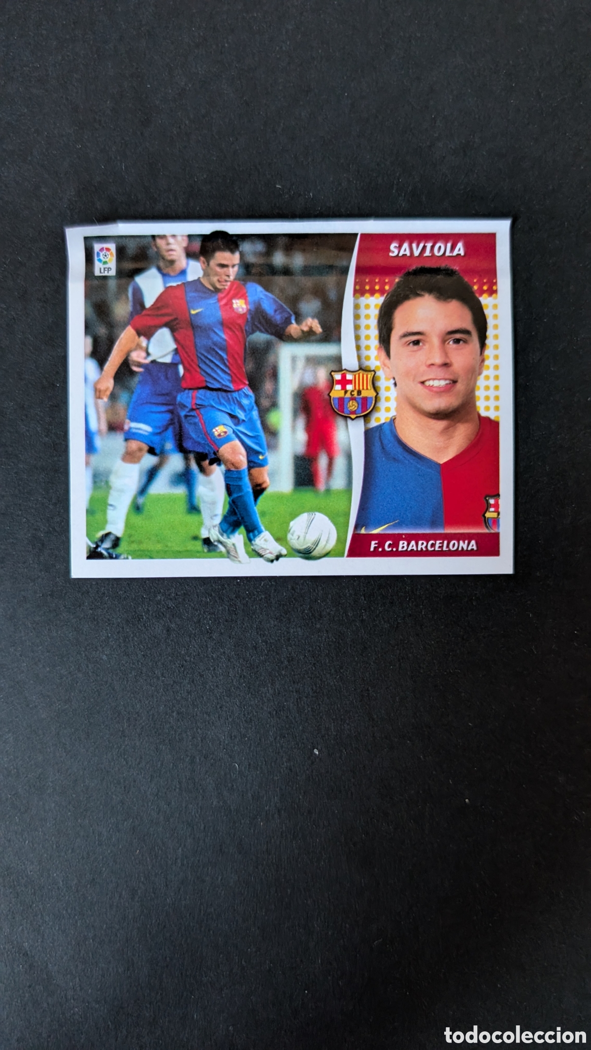 Cromos de F&uacute;tbol: SAVIOLA BARCELONA COLOCA LIGA ESTE 2006/07 06 07 VENTANILLA