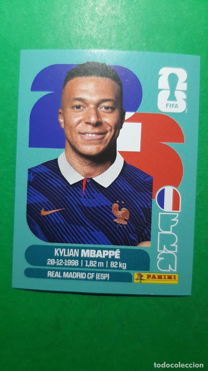 Cartes &agrave; collectionner de Football: (FRA 20 FRA20)(FRANCIA) KYLIAN MBAPP&Eacute; MUNDIAL F&Uacute;TBOL 2026 PANINI