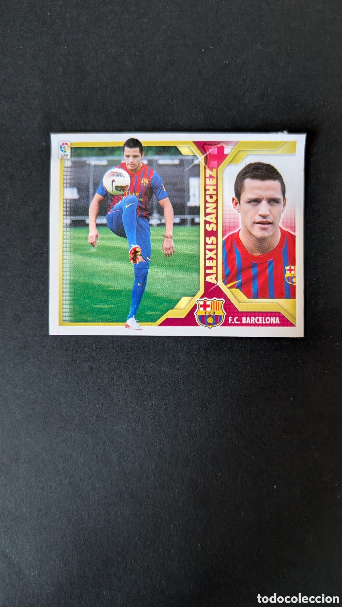 Cromos de F&uacute;tbol: ALEXIS SANCHEZ BARCELONA FICHAJE 30 LIGA ESTE 2011/12 11 12 VENTANILLA