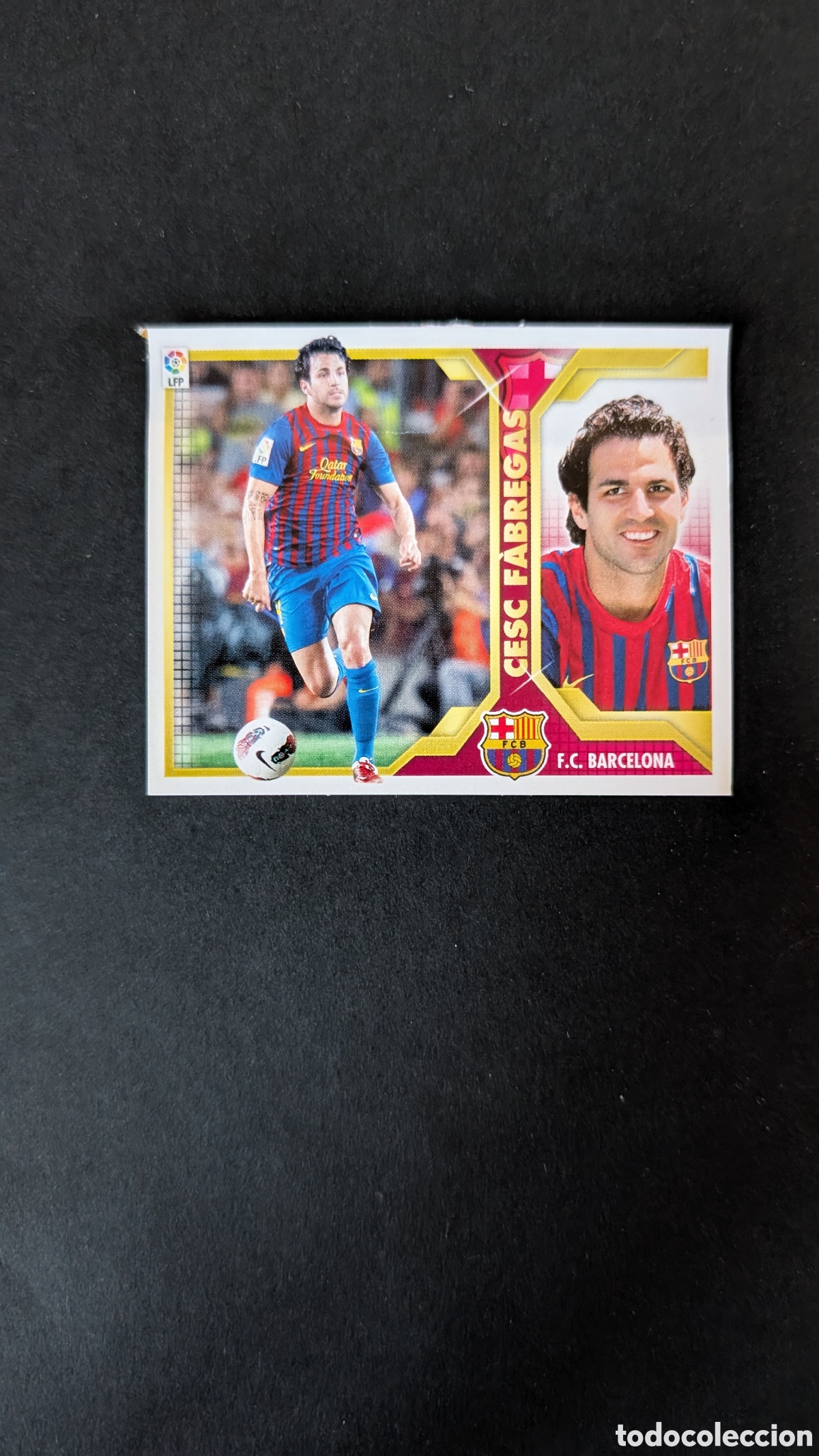 Cromos de F&uacute;tbol: CESC FABREGAS BARCELONA FICHAJE 43 LIGA ESTE 2011/12 11 12 VENTANILLA