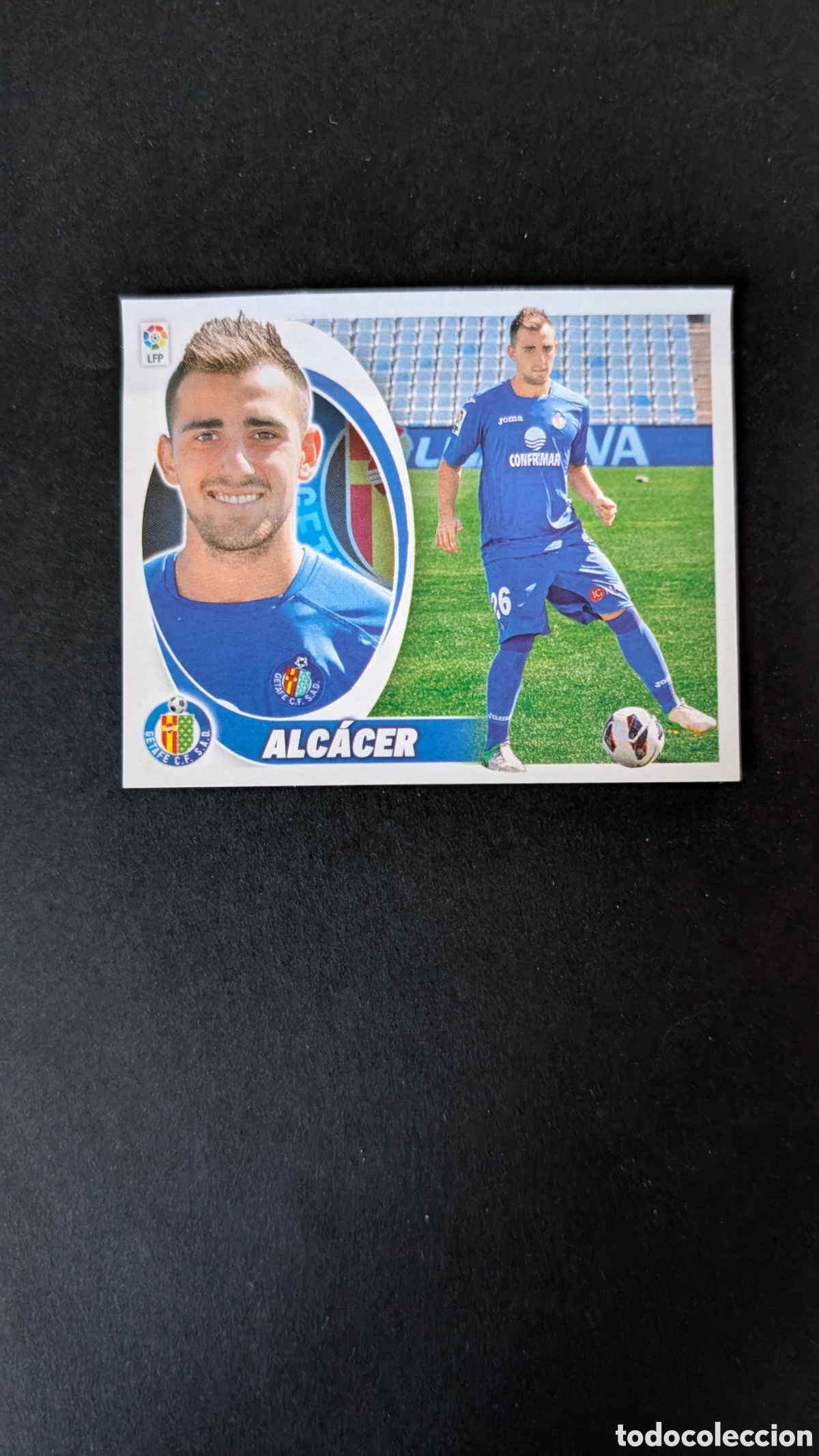 Cromos de F&uacute;tbol: ALCACER GETAFE FICHAJE 48 LIGA ESTE 2012/13 12 13 VENTANILLA
