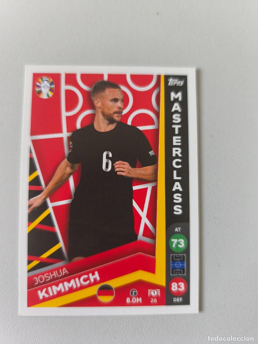 Cromos de F&uacute;tbol: EURO 2024 TOPPS MASTERCLASS JOSHUA KIMMICH 26 CRM1