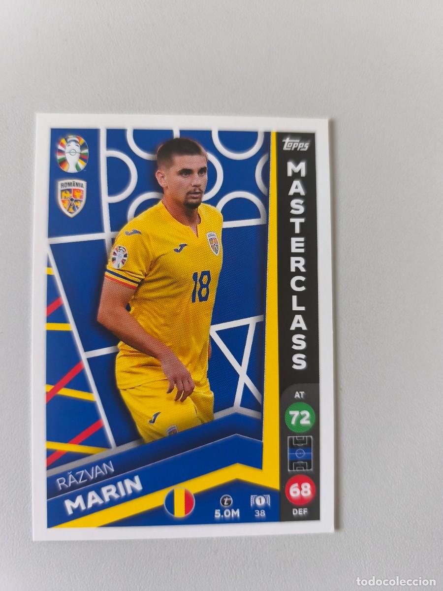 Cromos de F&uacute;tbol: EURO 2024 TOPPS MASTERCLASS RAZVAN MARIN 38 CRM1