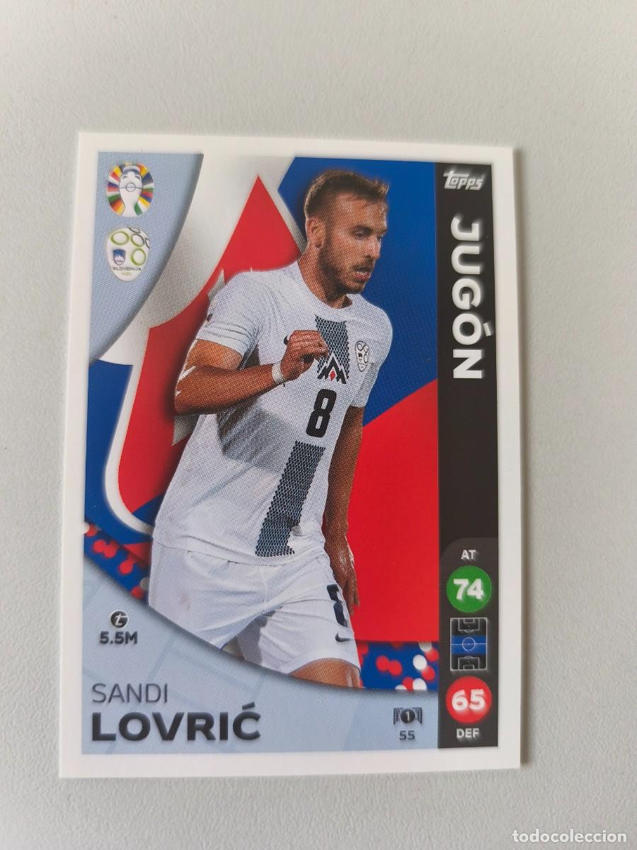 Cromos de F&uacute;tbol: EURO 2024 TOPPS JUGON LOVRIC 55 CRM1